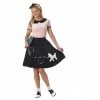 California Costume Collections 50s Hop With Poodle Skirt Costume For Adults 2 California Costume Collections 50s Hop With Poodle Skirt Costume For Adults