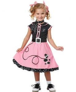 California Costume Collections Kids 50s Poodle Cutie Costume For Toddlers