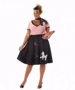 California Costume Collections 50s Sweetheart Plus Size Costume For Adults