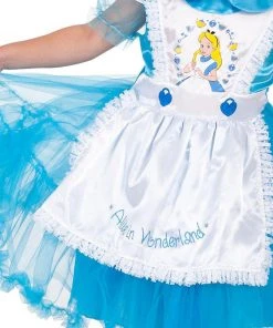 Rubie's Alice Daisy Chain Deluxe Costume For Kids - Disney Alice In Wonderland