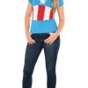Rubie's American Dream T-Shirt & Mask Set For Adults - Marvel Avengers