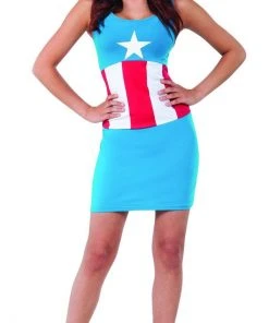 Rubie's American Dream Tank Dress For Adults - Marvel Avengers