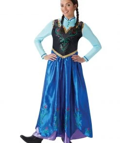 Rubie's Anna Deluxe Costume For Adults - Disney Frozen 8 Rubie's Anna Deluxe Costume For Adults - Disney Frozen