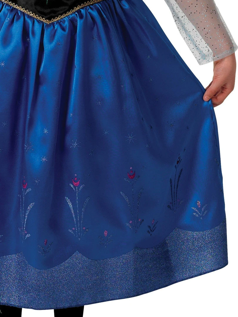 Rubie's Anna Deluxe Costume For Kids - Disney Frozen 5 Rubie's Anna Deluxe Costume For Kids - Disney Frozen