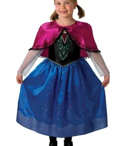 Rubie's Anna Deluxe Costume For Kids - Disney Frozen