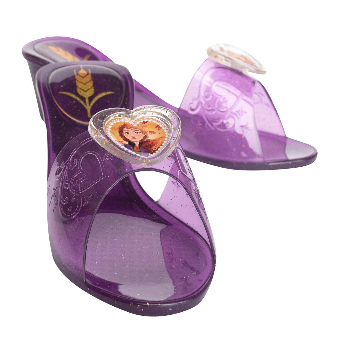 Rubie's Anna Jelly Shoes For Kids - Disney Frozen 2 4 Rubie's Anna Jelly Shoes For Kids - Disney Frozen 2