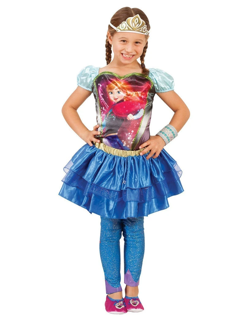 Rubie's Anna Princess Top For Kids - Disney Frozen 4 Rubie's Anna Princess Top For Kids - Disney Frozen