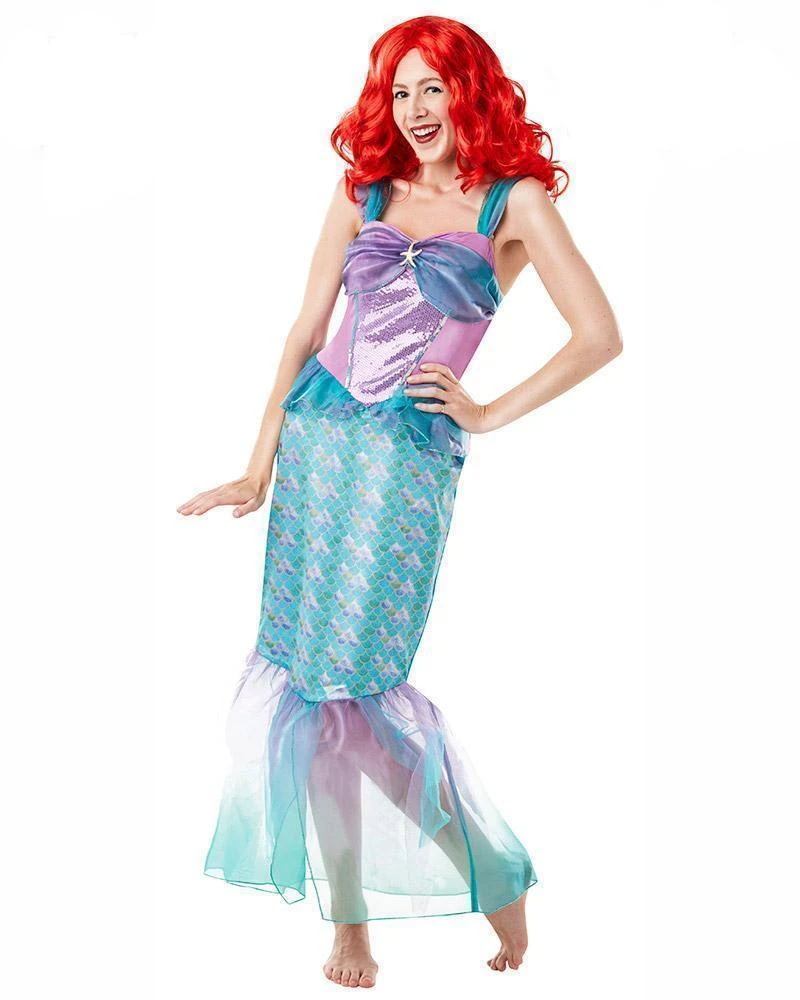 Rubie's Ariel Deluxe Costume For Adults - Disney The Little Mermaid 3 Rubie's Ariel Deluxe Costume For Adults - Disney The Little Mermaid