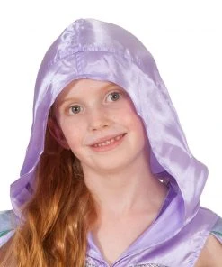 Rubie's Ariel Hooded Dress For Kids - Disney The Little Mermaid