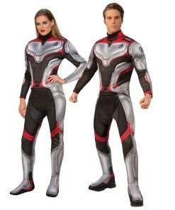 Rubie's Avengers Deluxe Team Suit Costume For Adults - Marvel Avengers: Endgame