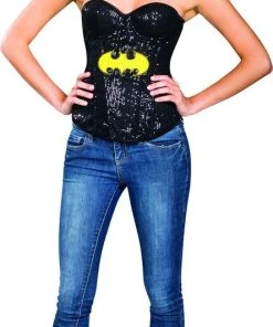 Rubie's Batgirl Sequin Corset For Adults - Warner Bros DC Comics