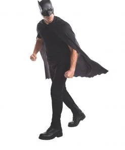 Rubie's Batman Cape & Mask Set For Adults - Warner Bros DC Comics