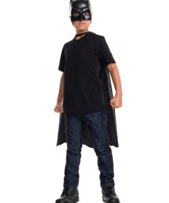Rubie's Batman Cape & Mask Set For Kids - Warner Bros DC Comics