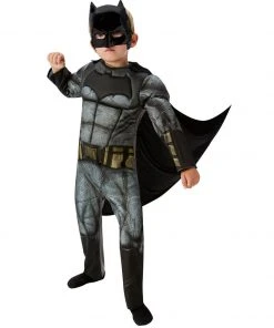 Rubie's Batman Deluxe Costume For Kids - Warner Bros Batman: Dawn Of Justice