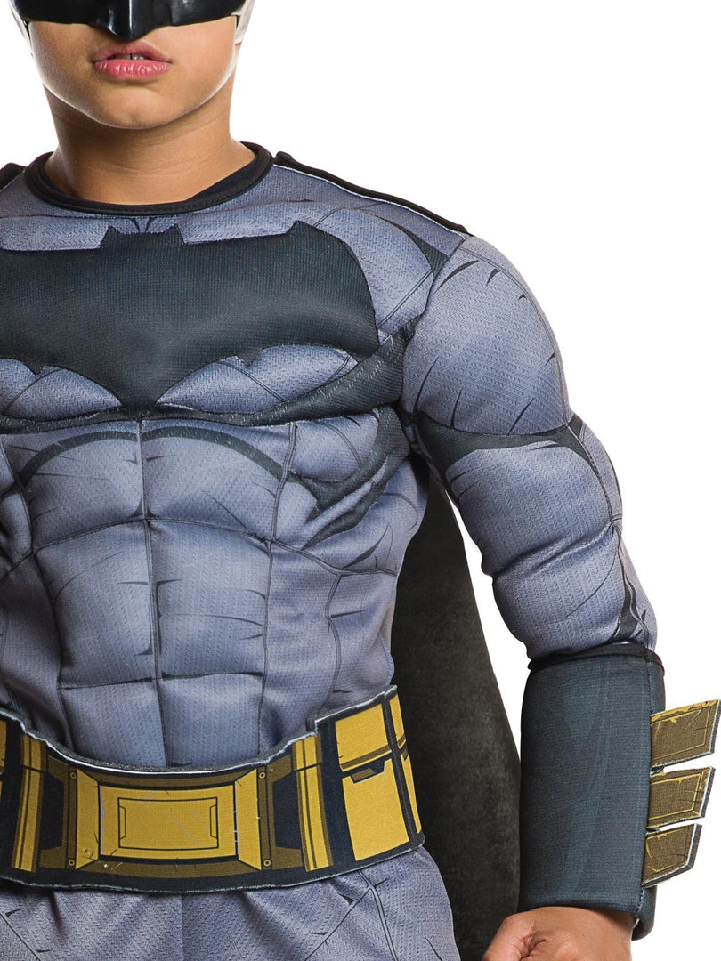 Rubie's Batman Deluxe Costume For Kids - Warner Bros Batman: Dawn Of Justice 5 Rubie's Batman Deluxe Costume For Kids - Warner Bros Batman: Dawn Of Justice
