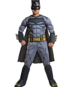 Rubie's Batman Deluxe Costume For Kids - Warner Bros Batman: Dawn Of Justice
