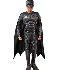 Rubie's Batman Deluxe Costume For Kids - Warner Bros The Batman