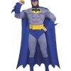 Rubie's Batman Deluxe Muscle Chest Costume For Adults - Warner Bros Batman: Brave And Bold 2 Rubie's Batman Deluxe Muscle Chest Costume For Adults - Warner Bros Batman: Brave And Bold