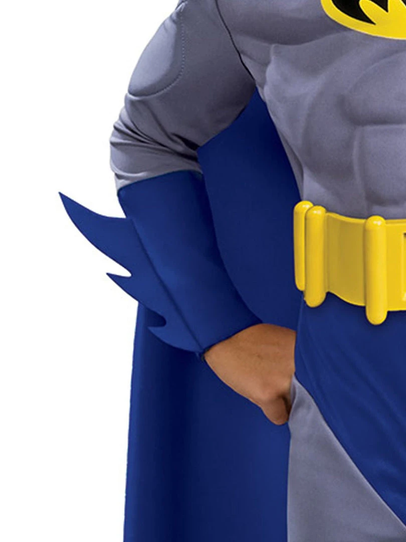 Rubie's Batman Deluxe Muscle Chest Costume For Toddlers And Kids - Warner Bros Batman: Brave And Bold 5 Rubie's Batman Deluxe Muscle Chest Costume For Toddlers And Kids - Warner Bros Batman: Brave And Bold