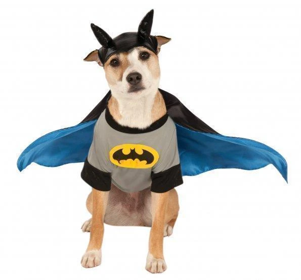 Rubie's Batman Deluxe Pet Costume - Warner Bros Batman: Brave And Bold 3 Rubie's Batman Deluxe Pet Costume - Warner Bros Batman: Brave And Bold