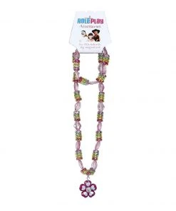 Rubie's Beaded Necklace & Bracelet Set For Kids