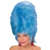 Rubie's Beehive Blue Wig For Adults 1 Rubie's Beehive Blue Wig For Adults