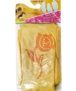 Rubie's Belle Footless Tights For Kids - Disney Beauty And The Beast 8 Rubie's Belle Footless Tights For Kids - Disney Beauty And The Beast