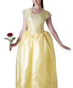 Rubie's Belle Live Action Deluxe Costume For Adults - Disney Beauty And The Beast