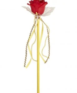 Rubie's Belle Ultimate Princess Wand & Tiara Accessory Bundle For Kids - Disney Beauty And The Beast