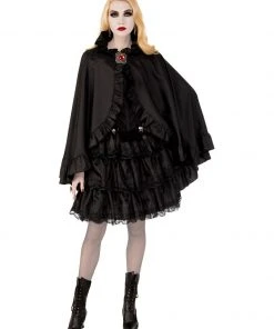 Rubie's Black Cape For Adults