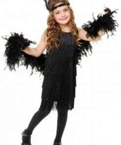 Charades Costumes Black Fashion Flapper Costume For Tweens Kids