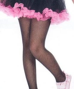Music Legs Sky Hosiery Inc Black Fishnet Pantyhose For Kids