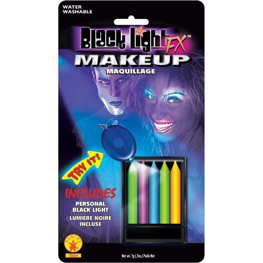 Rubie's Black Light FX 5 Colour Liner 3 Rubie's Black Light FX 5 Colour Liner