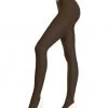 Music Legs Sky Hosiery Inc Black Lycra Control Top Pantyhose For Adults