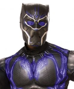 Rubie's Black Panther Deluxe Battle Costume For Adults - Marvel Black Panther