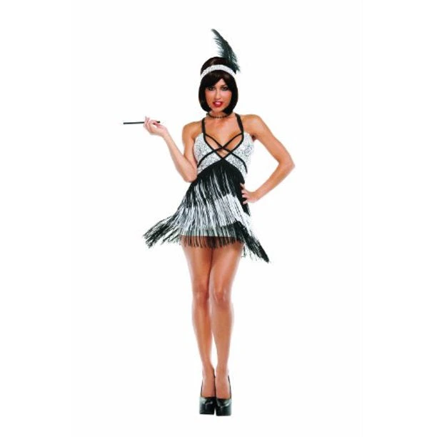 Starline Llc Boardwalk Flapper Deluxe Costume For Adults 4 Starline Llc Boardwalk Flapper Deluxe Costume For Adults