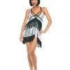 Starline Llc Boardwalk Flapper Deluxe Costume For Adults