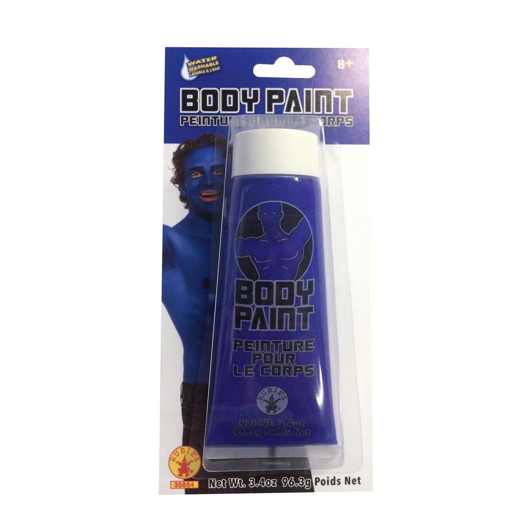 Rubie's Body Paint Blue 100ml Adults 3 Rubie's Body Paint Blue 100ml Adults