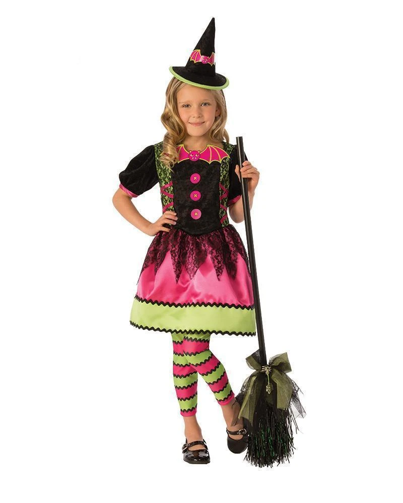 Rubie's Bright Witch Costume For Kids 3 Rubie's Bright Witch Costume For Kids