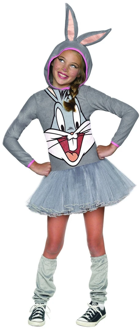 Rubie's Bugs Bunny Hooded Tutu Costume For Kids - Warner Bros Looney Tunes 3 Rubie's Bugs Bunny Hooded Tutu Costume For Kids - Warner Bros Looney Tunes