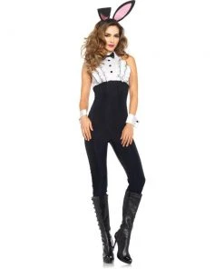 Leg Avenue Bunny Sexy Tuxedo Costume For Adults