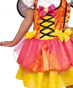 Rubie's Butterfly Glittery Orange Costume For Kids