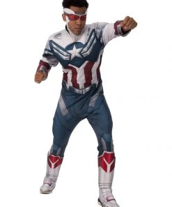 Rubie's Captain America Costume For Adults - Marvel Falcon And The Winter Soldier