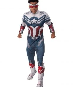 Rubie's Captain America Costume For Adults - Marvel Falcon And The Winter Soldier
