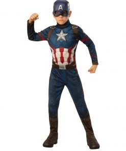 Rubie's Captain America Costume For Kids - Marvel Avengers: Endgame