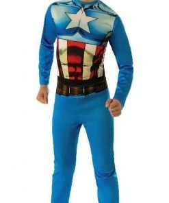 Rubie's Captain America Costume For Kids - Marvel Avengers