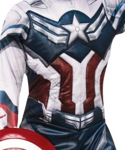 Rubie's Captain America Deluxe Costume For Kids - Marvel Falcon & The Winter Soldier