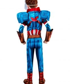 Rubie's Captain America Mechstrike Deluxe Costume For Kids - Marvel Avengers Mech Strike 9 Rubie's Captain America Mechstrike Deluxe Costume For Kids - Marvel Avengers Mech Strike