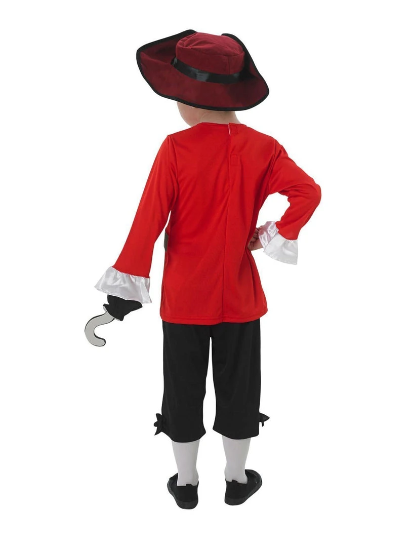 Rubie's Captain Hook Deluxe Costume For Kids - Disney Peter Pan 4 Rubie's Captain Hook Deluxe Costume For Kids - Disney Peter Pan
