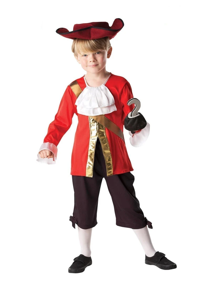 Rubie's Captain Hook Deluxe Costume For Kids - Disney Peter Pan 3 Rubie's Captain Hook Deluxe Costume For Kids - Disney Peter Pan